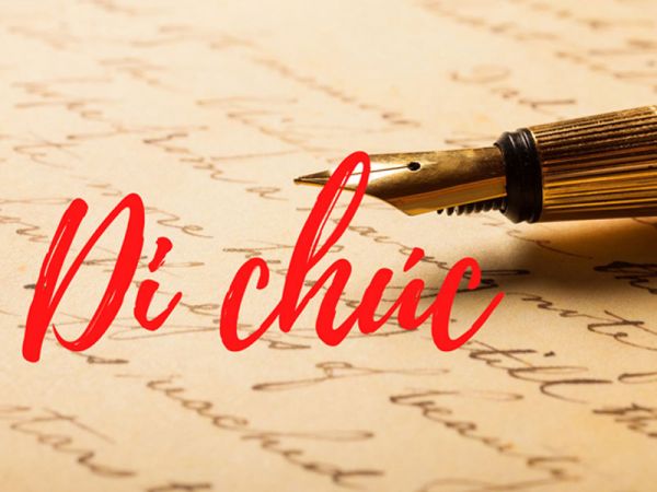 Thủ tục lập di chúc