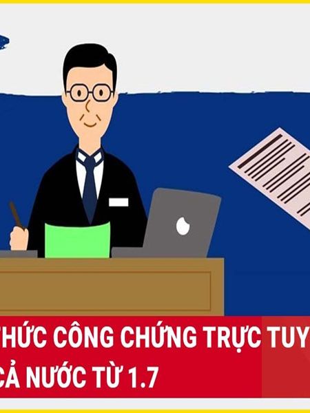Hình thức công chứng online trên cả nước từ ngày 01/07/2025